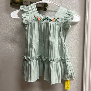 Baby girls spring dress mint green size 18 to 24 months